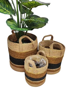 Jute Storage Baskets