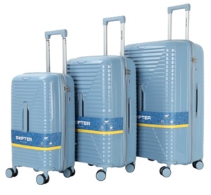 Geometric Pattern Suitcase