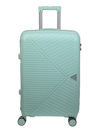 Geometric Pattern Suitcase